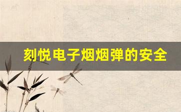 刻悦电子烟烟弹的安全性与健康影响