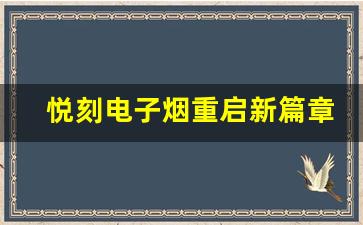 悦刻电子烟重启新篇章，品牌转型初露锋芒