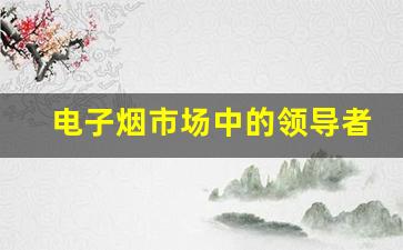 电子烟市场中的领导者：悦刻品牌介绍